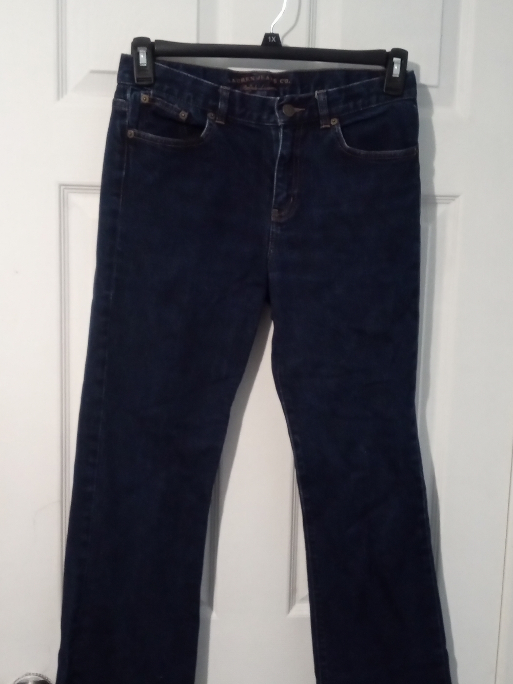 Ralph Lauren Navy Bootcut Jeans — Classic Five-Pocket Denim